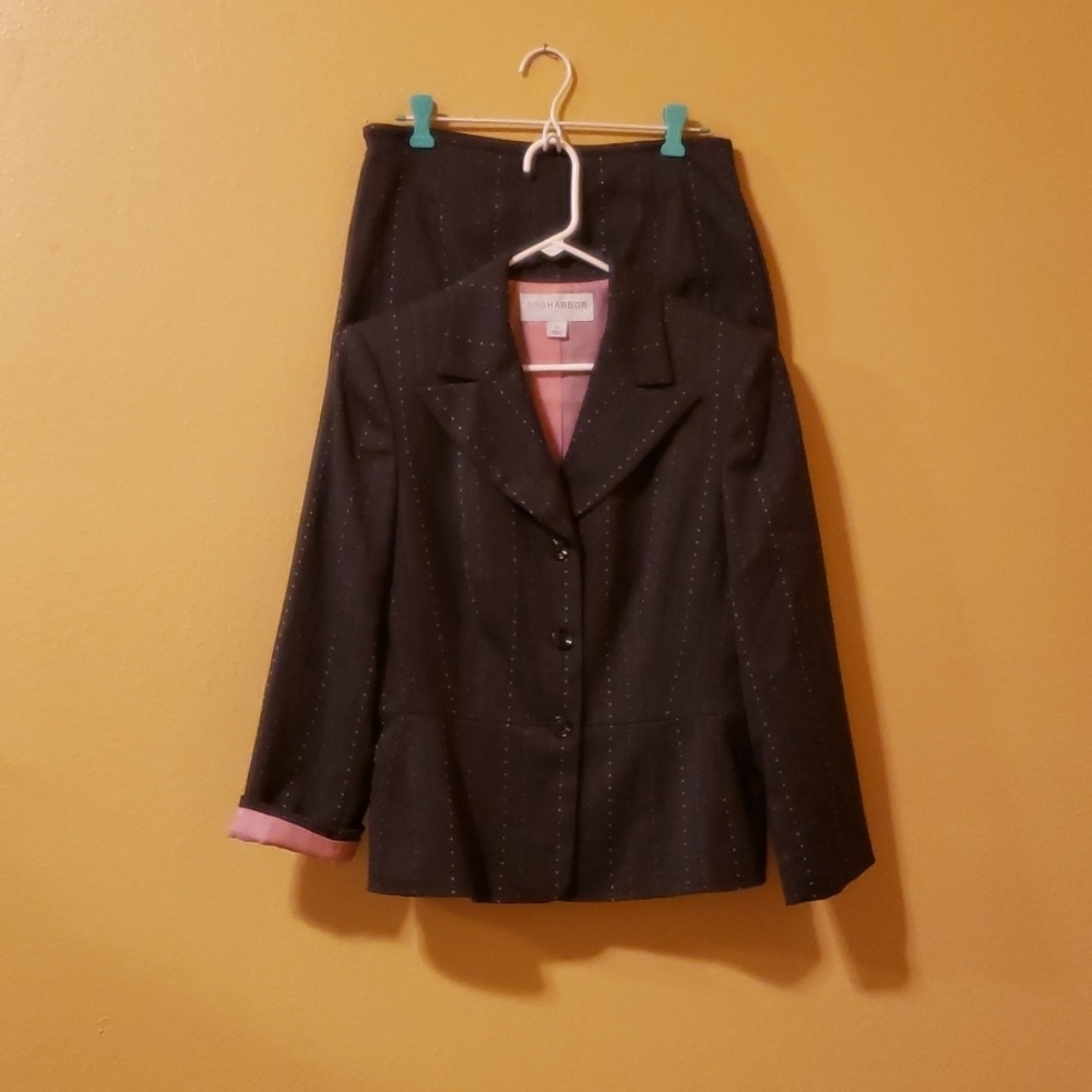 Adorable skirted suit